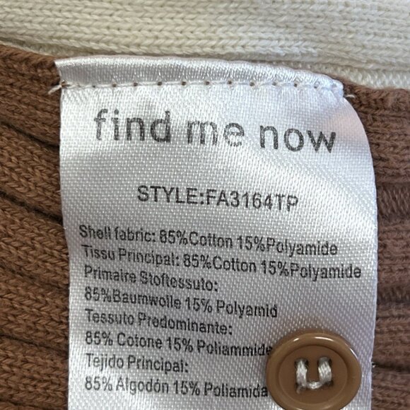 Two-Tone Ribbed Cardigan Sweater - Picture 5 of 8